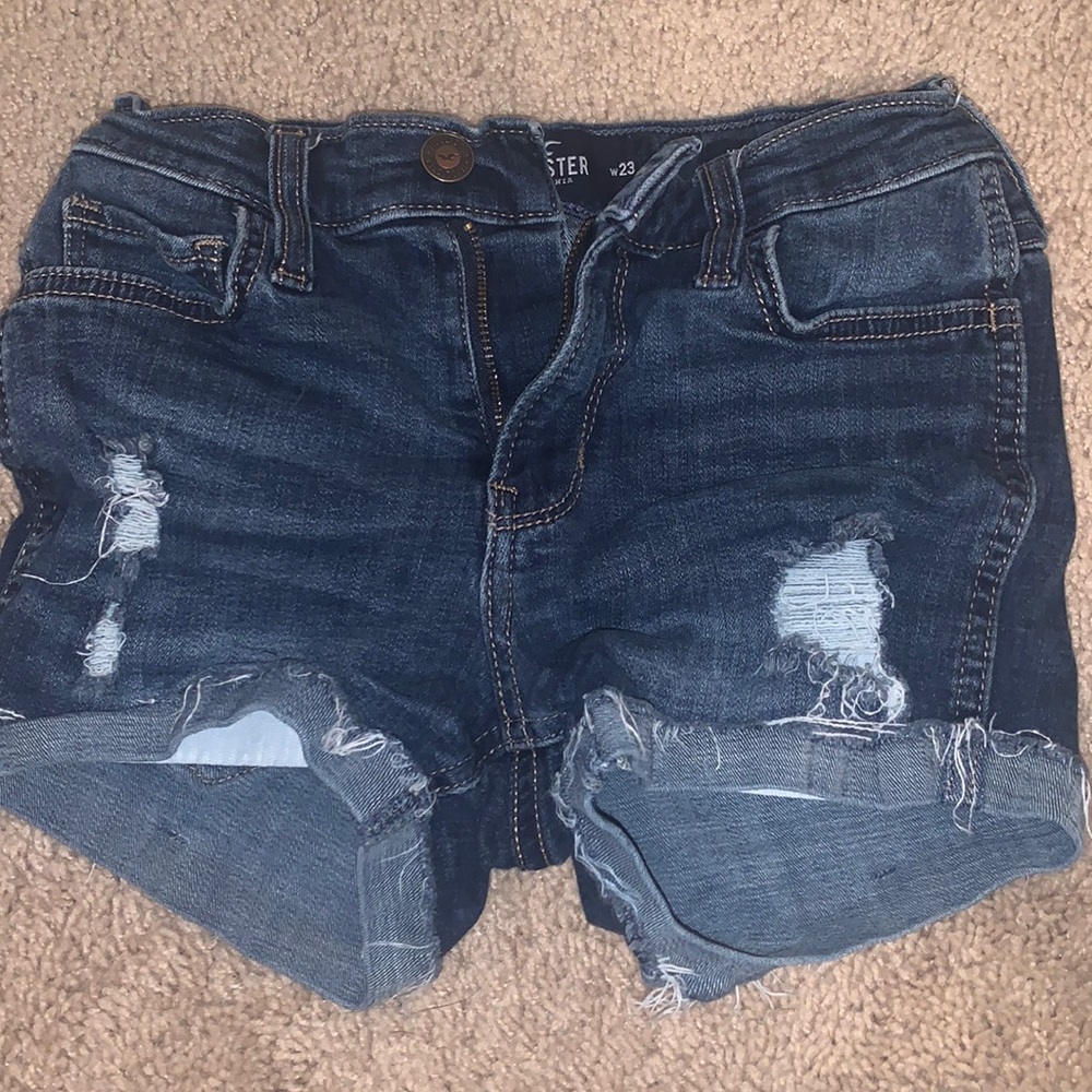 mid rise hollister shorts